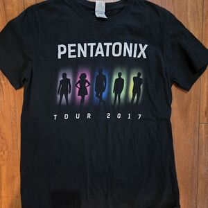 Pentatonix 2017 Tour Black Band Tee - SIZE MEDIUM
